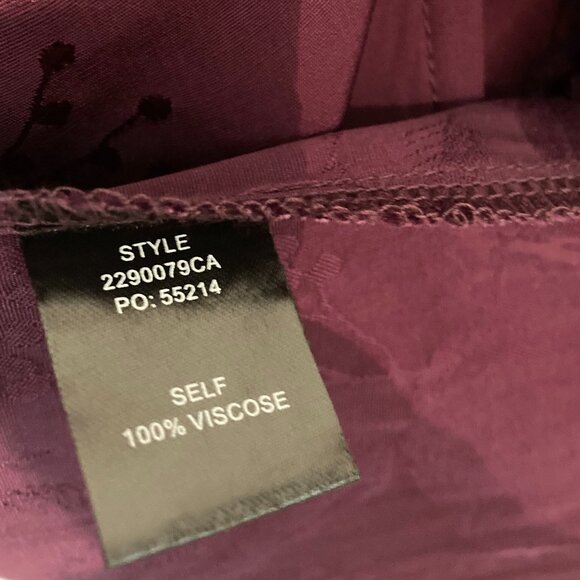 Anthropologie Current Air Purple Wrap Long-Sleeve Midi Party Dress New with Tags - Picture 10 of 14